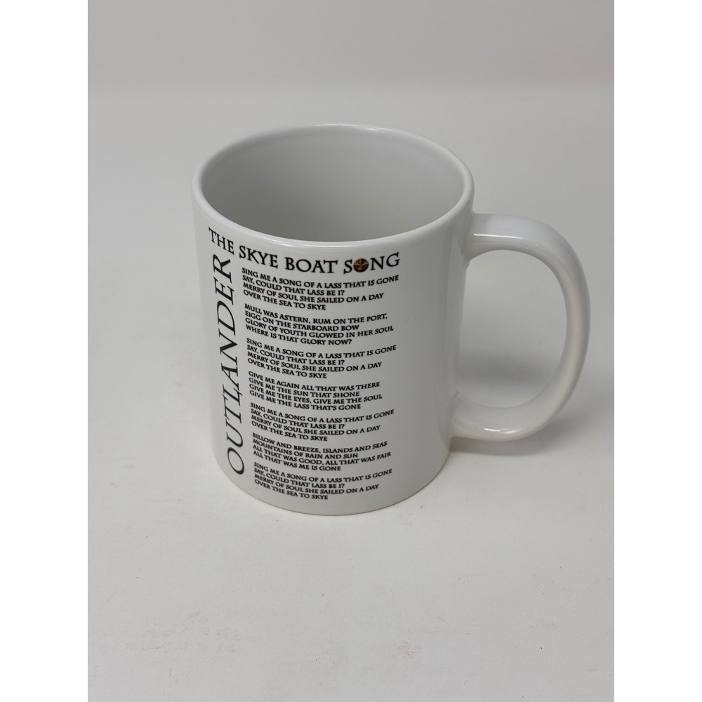 Outlander The Skye Boat Song Lyrics Ceramic Coffee Mug White Tea Cup Fan Gift